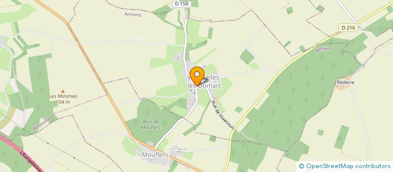 localisation de l'entreprise MONSIEUR ALIN-RAZVAN RAUCA  VAUCHELLES-LES-DOMART