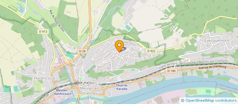 localisation de l'entreprise MONSIEUR ALIN ROSU  MEULAN-EN-YVELINES