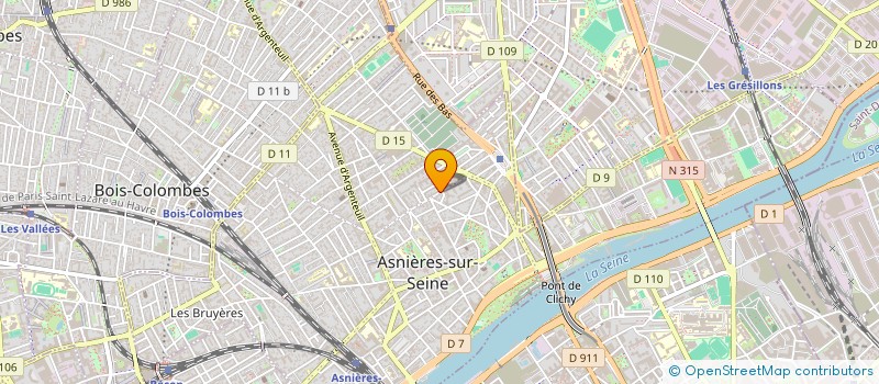 localisation de l'entreprise MONSIEUR ALIN ROTARI à ASNIERES-SUR-SEINE
