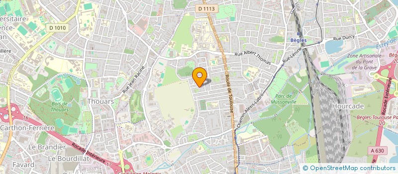 localisation de l'entreprise MONSIEUR ALINHOWOU DAH HEDE  CADAUJAC