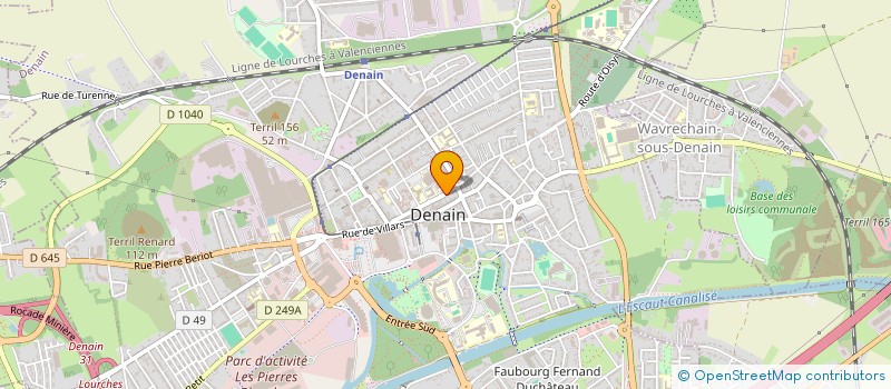 localisation de l'entreprise MONSIEUR ALIOSA GRIGORAS  DENAIN