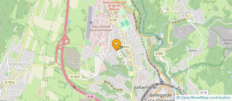 localisation de l'entreprise MONSIEUR ALIOSMAN BULUT à VALSERHONE