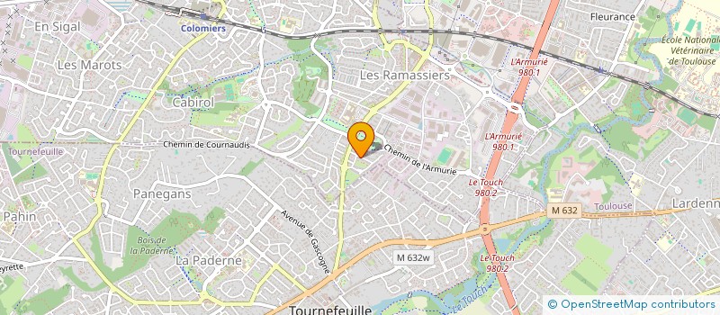localisation de l'entreprise MONSIEUR ALIOSMAN KELES à COLOMIERS
