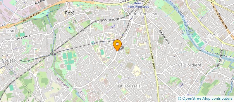 localisation de l'entreprise MONSIEUR ALIOU DIAKHABY  REZE