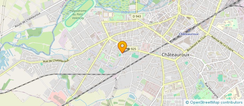 localisation de l'entreprise MONSIEUR ALIOU DIENG à CHATEAUROUX