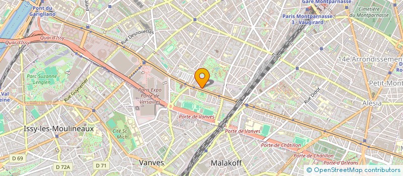 localisation de l'entreprise MONSIEUR ALIOU DRAME  PARIS