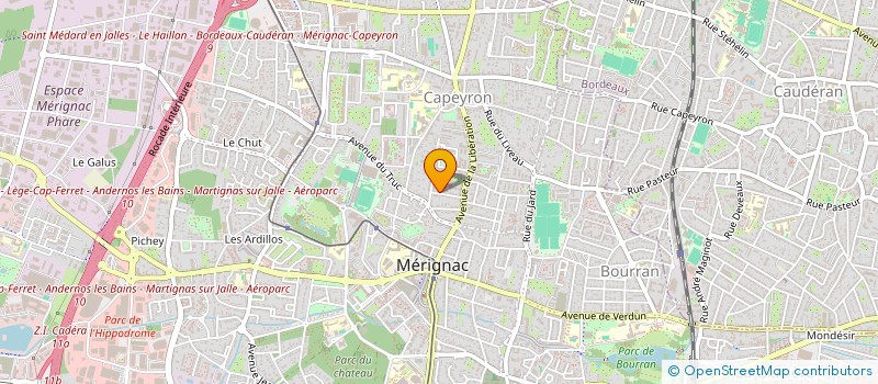 localisation de l'entreprise MONSIEUR ALIOU MBAYE  CUBZAC-LES-PONTS