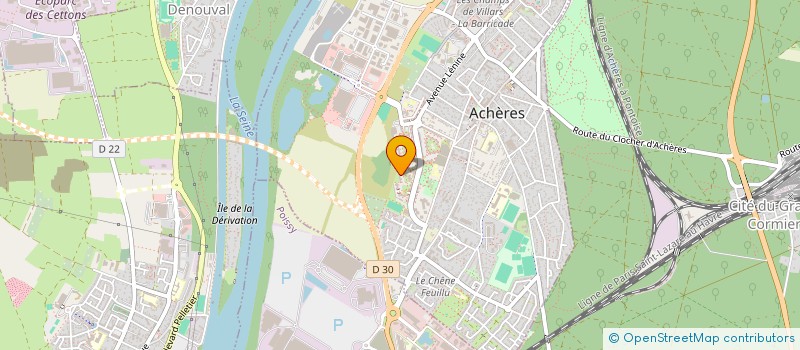 localisation de l'entreprise MONSIEUR ALIOU SY  LE MEE-SUR-SEINE