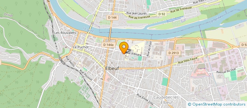 localisation de l'entreprise MONSIEUR ALIOU SY à ELBEUF