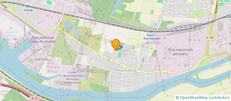 localisation de l'entreprise MONSIEUR ALIOUNE BADARA FALL  PORCHEVILLE