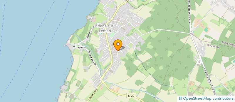 localisation de l'entreprise MONSIEUR ALIOUNE BARRY  CHENS-SUR-LEMAN