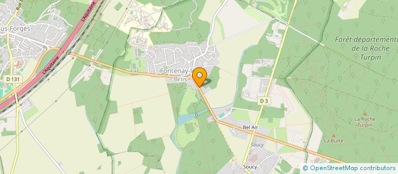 localisation de l'entreprise MONSIEUR ALIOUNE CAMARA  VAUGRIGNEUSE