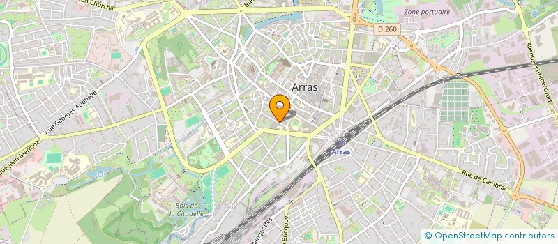 localisation de l'entreprise MONSIEUR ALIOUNE FALL à ARRAS