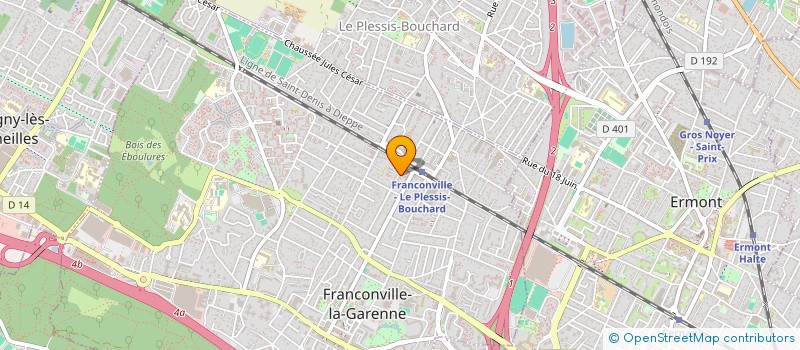 localisation de l'entreprise MONSIEUR ALIOUNE KOUYATE à FRANCONVILLE