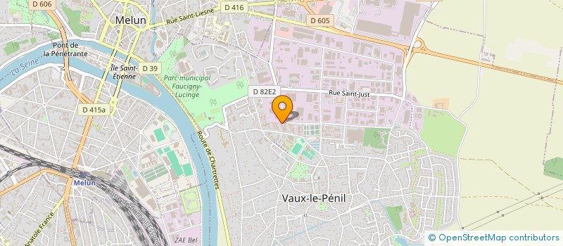 localisation de l'entreprise MONSIEUR ALIOUNE NIANG à MELUN