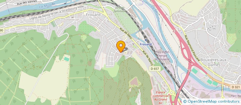 localisation de l'entreprise MONSIEUR ALIOUNE SECK  FROUARD