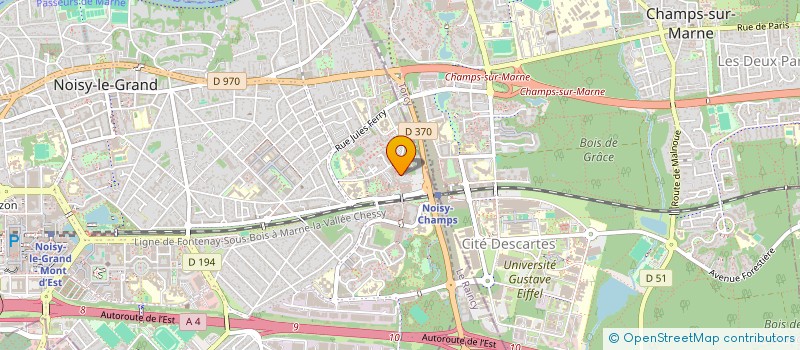 localisation de l'entreprise MONSIEUR ALIOUNE SECK  NOISY-LE-GRAND