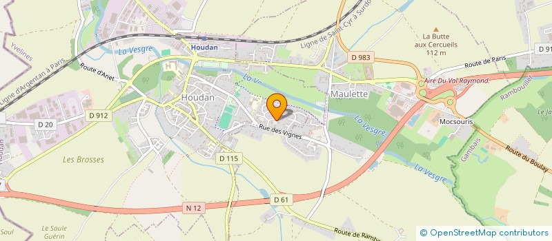 localisation de l'entreprise MONSIEUR ALIOUNE SEYE  HOUDAN