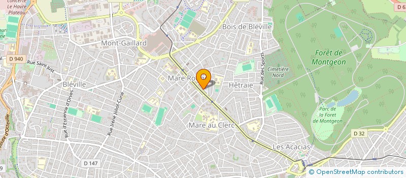 localisation de l'entreprise MONSIEUR ALIOUNE SOW à LE HAVRE