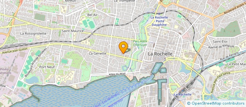 localisation de l'entreprise MONSIEUR ALIOUNE THIAM  LA ROCHELLE