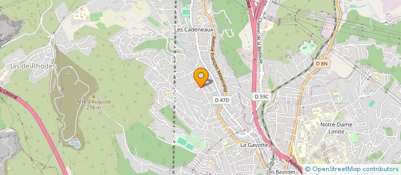 localisation de l'entreprise MONSIEUR ALIPIO DE SOUSA MARTINS à LES PENNES-MIRABEAU