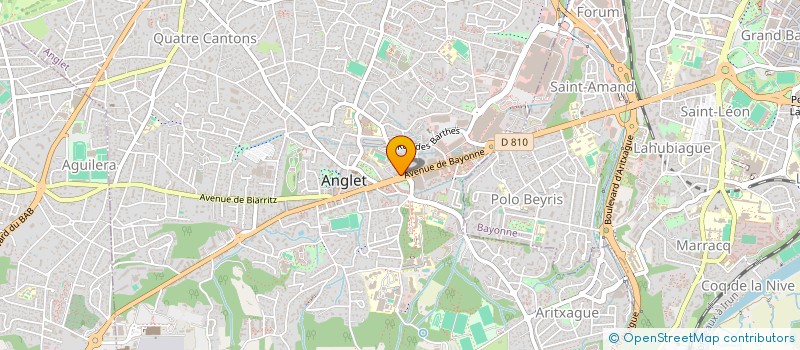 localisation de l'entreprise MONSIEUR ALIPIO LOURENCO REGATAO à ANGLET