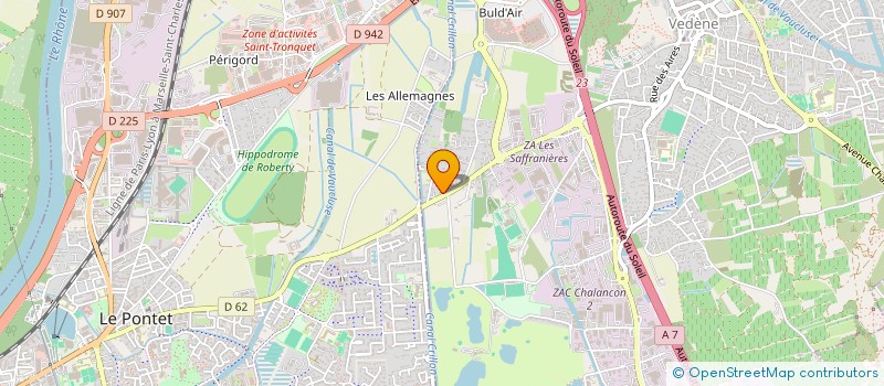 localisation de l'entreprise MONSIEUR ALIR LAMANJE  VEDENE