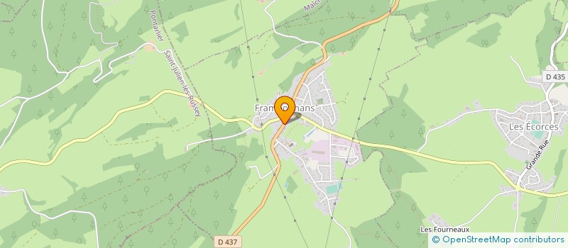 localisation de l'entreprise MONSIEUR ALIRE PATOIS  FRAMBOUHANS