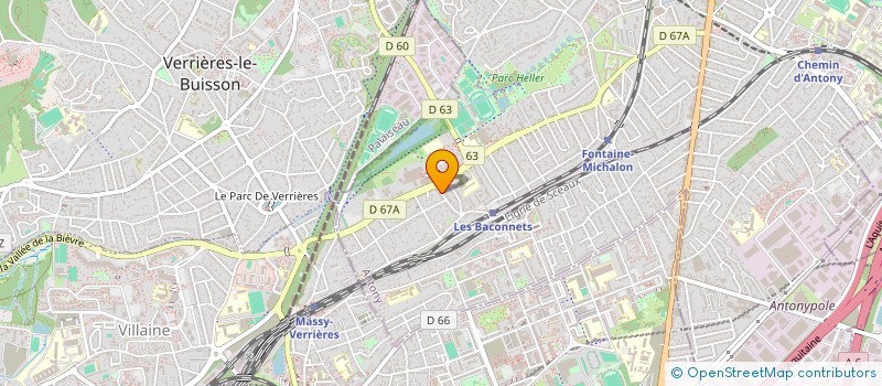 localisation de l'entreprise MONSIEUR ALIREZA CHAHKAR à ANTONY