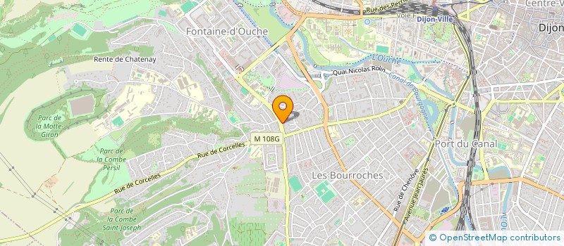 localisation de l'entreprise MONSIEUR ALIREZA ENSAFI à DIJON