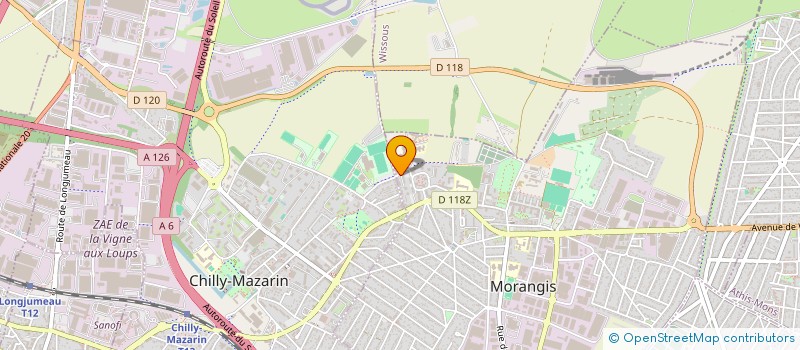 localisation de l'entreprise MONSIEUR ALIREZA IBRAHIMI à MORANGIS
