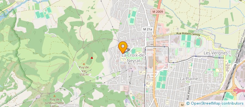 localisation de l'entreprise MONSIEUR ALIREZA JAFARI  CLERMONT-FERRAND