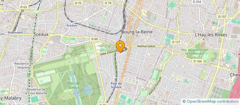 localisation de l'entreprise MONSIEUR ALIREZA MOKHTARI DOLUI à SCEAUX