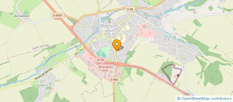 localisation de l'entreprise MONSIEUR ALIRIO PINTO TAVARES  MAGNY-EN-VEXIN