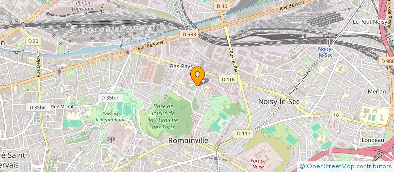 localisation de l'entreprise MONSIEUR ALIRIZA OZTURK à ROMAINVILLE