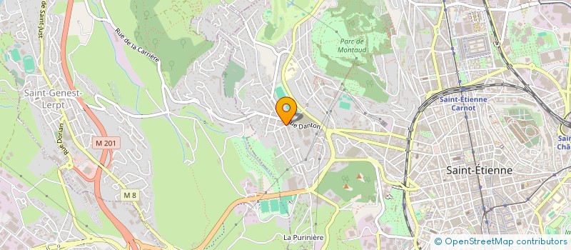 localisation de l'entreprise MONSIEUR ALISAN BILGIC  SAINT-ETIENNE