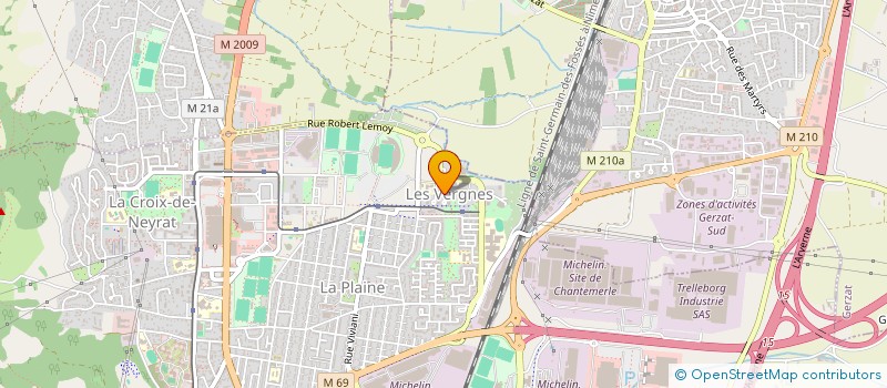 localisation de l'entreprise MONSIEUR ALISAN CIRIK  CLERMONT-FERRAND