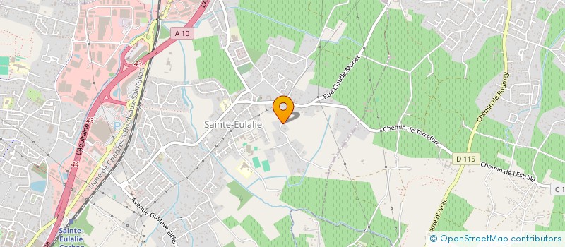 localisation de l'entreprise MONSIEUR ALISTAIR DREUX-EGGER  SAINTE-EULALIE