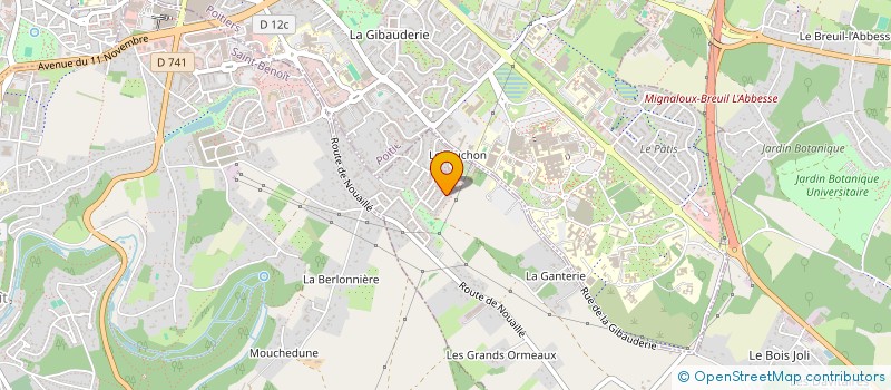 localisation de l'entreprise MONSIEUR ALISTAIR PIOT  MIGNALOUX-BEAUVOIR