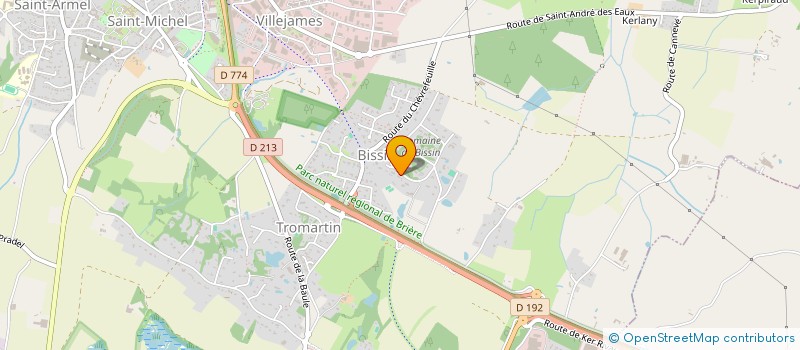 localisation de l'entreprise MONSIEUR ALISTER BIZOLON  GUERANDE