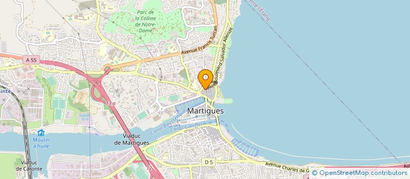 localisation de l'entreprise MONSIEUR ALIX ANDRE à MARTIGUES