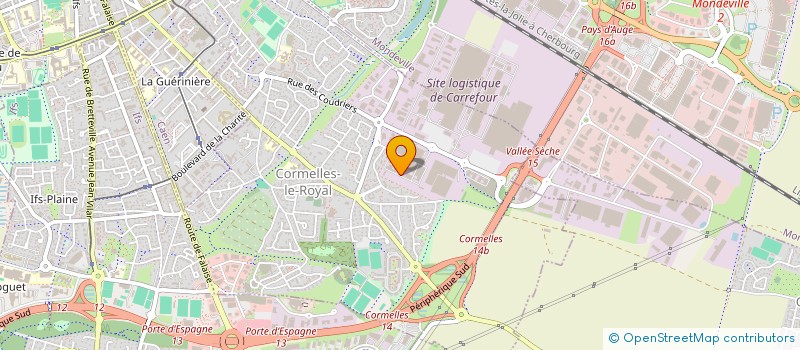 localisation de l'entreprise MONSIEUR ALIX BERNARD  CORMELLES-LE-ROYAL