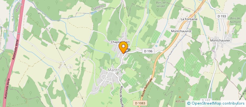 localisation de l'entreprise MONSIEUR ALIX BESSON  MANTRY