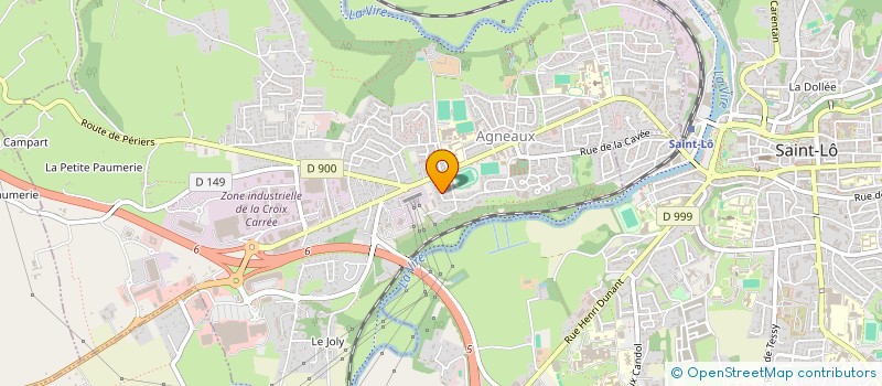 localisation de l'entreprise MONSIEUR ALIX BOULLIER  AGNEAUX