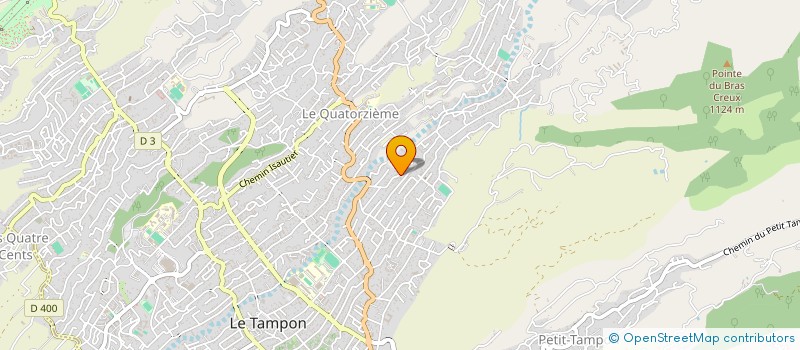 localisation de l'entreprise MONSIEUR ALIX BRIOIS à LE TAMPON