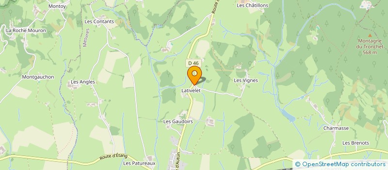 localisation de l'entreprise MONSIEUR ALIX BRIVOT  MESVRES