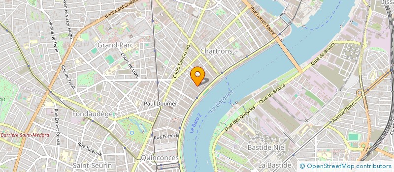 localisation de l'entreprise MONSIEUR ALIX CAUMONT  BORDEAUX