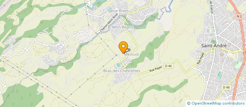 localisation de l'entreprise MONSIEUR ALIX CLAIN à SAINT-ANDRE