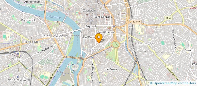 localisation de l'entreprise MONSIEUR ALIX CLOUZET à TOULOUSE