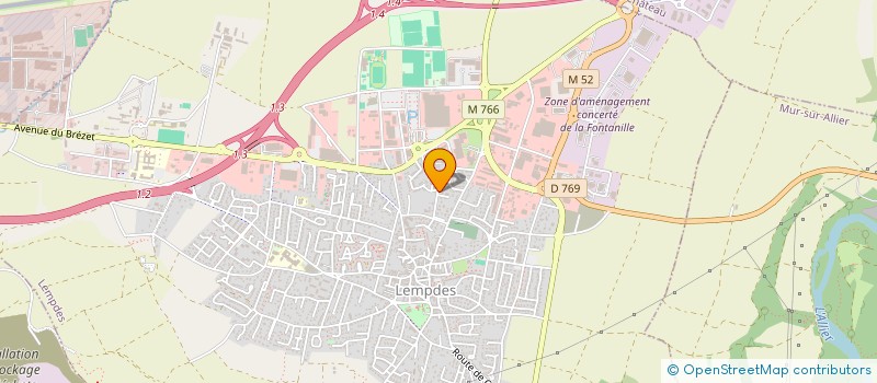 localisation de l'entreprise MONSIEUR ALIX DENIS  LEMPDES